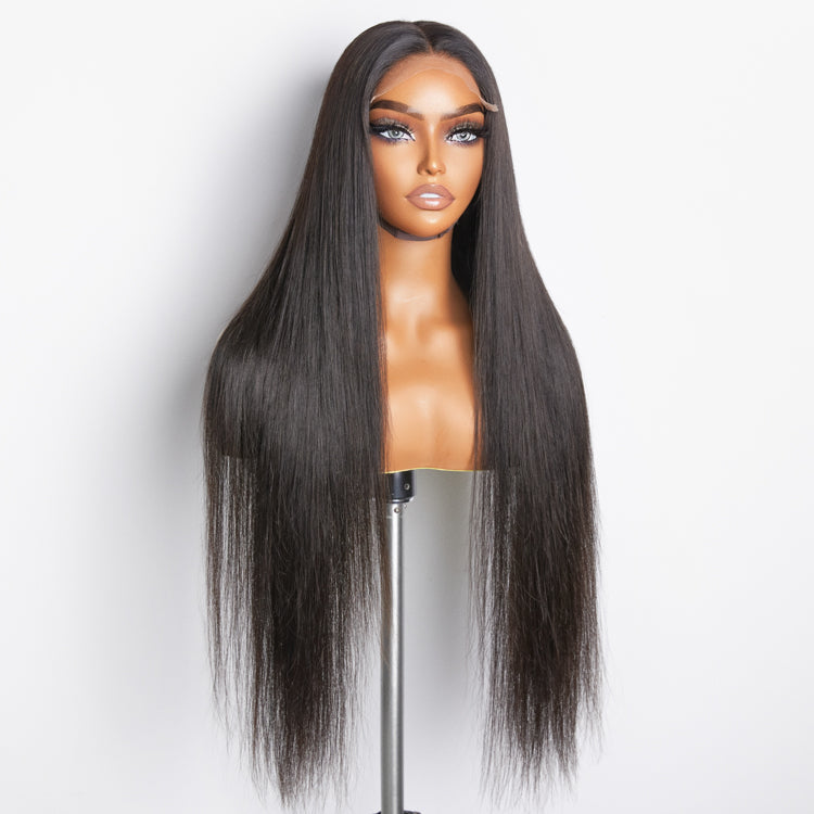 Wig-5x5 Glueless Lace Closure Wig 180% Density Straight